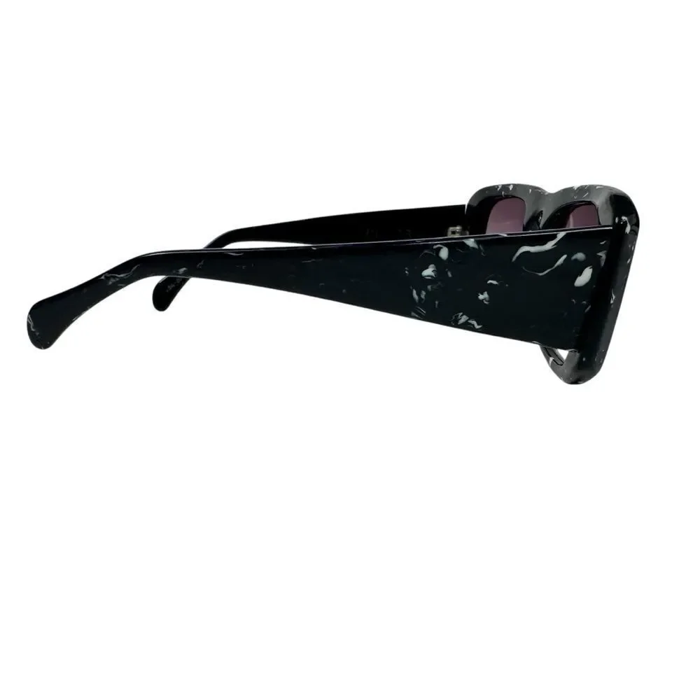 Vintage 80s 90s ULTRA Sunglasses Dynamic Decor Black Casino Hip Hop